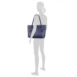 Tom Tailor Beca shopper L, 010896, sininen