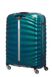 Samsonite Lite-Shock, keskisuuri matkalaukku, Petrol Blue