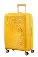American Tourister Soundbox, keskisuuri matkalaukku, Golden yellow