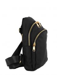 Nabo sling bag -olkalaukku, NK 4002, musta