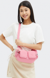 Kipling Rikka S olkalaukku, Enjoyable Blush Pink