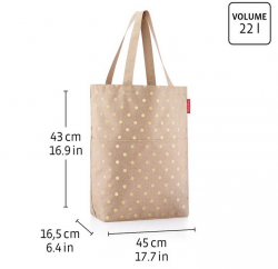 Reisenthel Cityshopper 2 set, beige/kulta