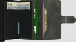 Secrid Miniwallet, Vintage olive-black