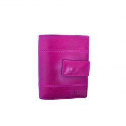 Nabo nahkainen RFID-lompakko NK-244, fuchsia